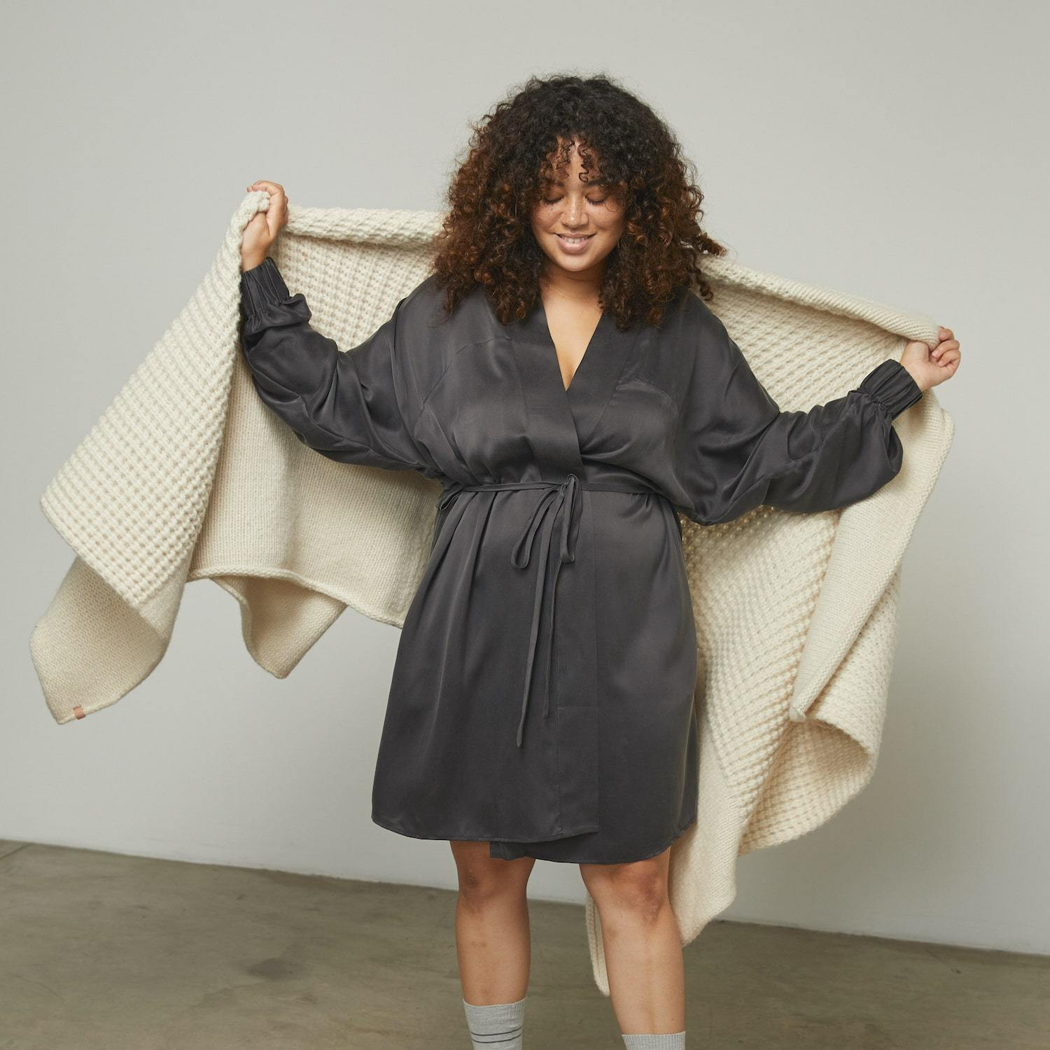 Washable Silk Robe | Lunya