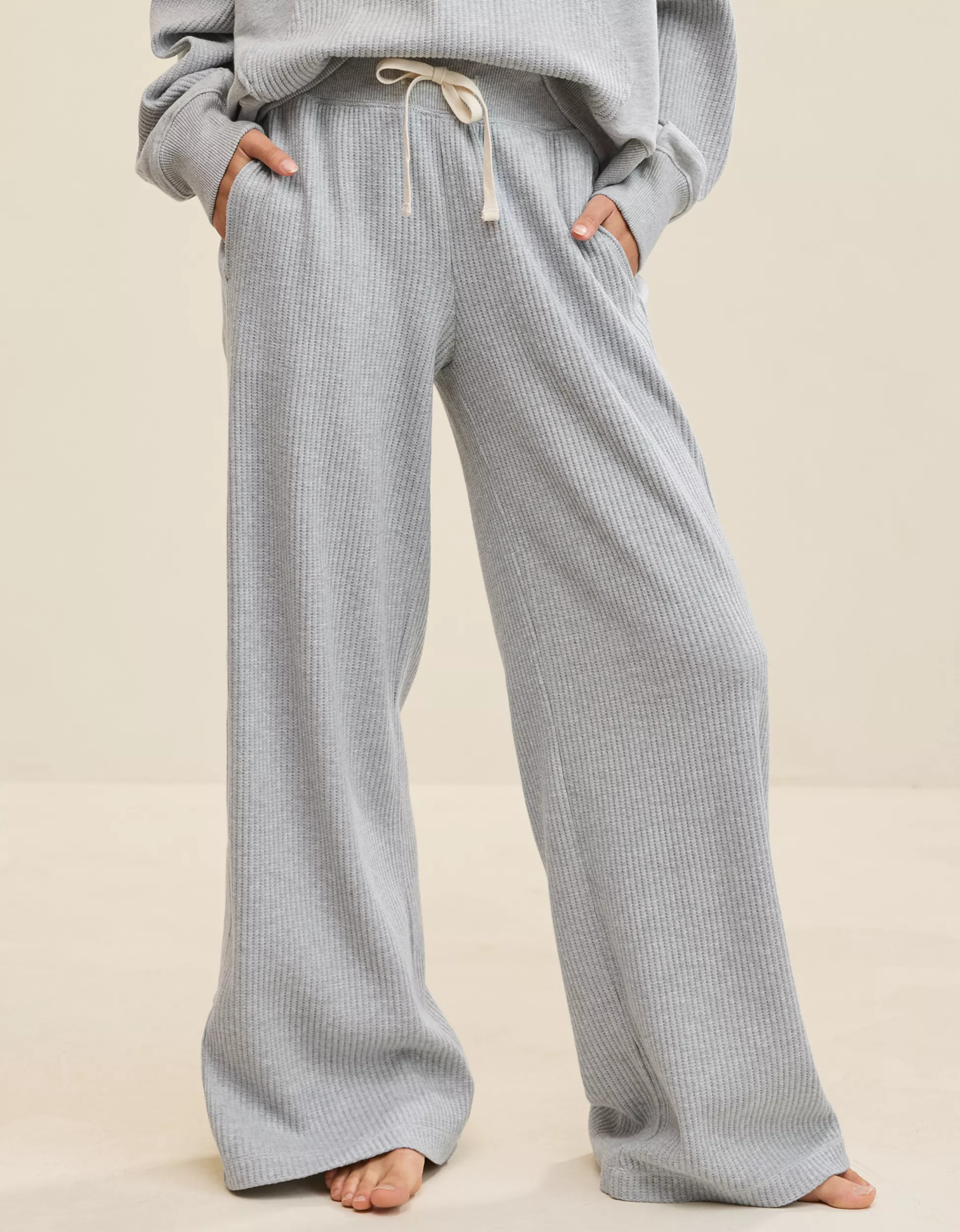 Aerie Essential Waffle Trouser | Aerie