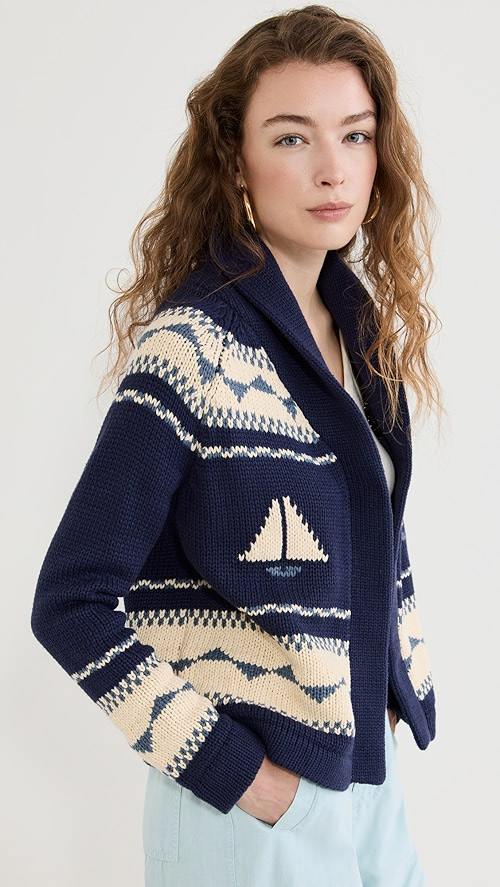 The Sailboat Lodge Cardigan | Shopbop