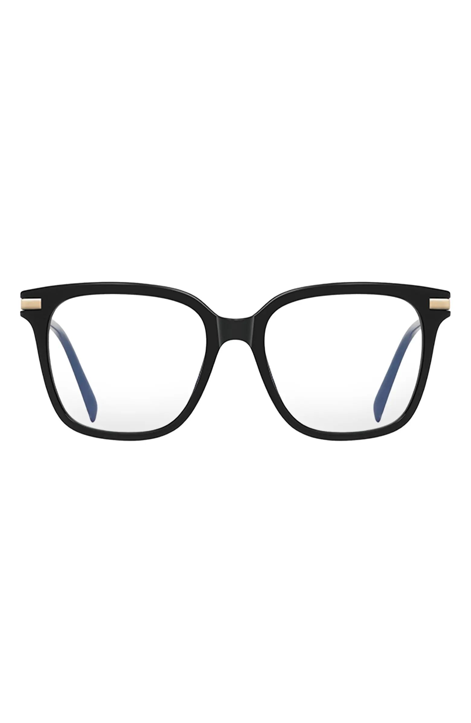 Yara 52mm Square Blue Light Blocking Glasses | Nordstrom