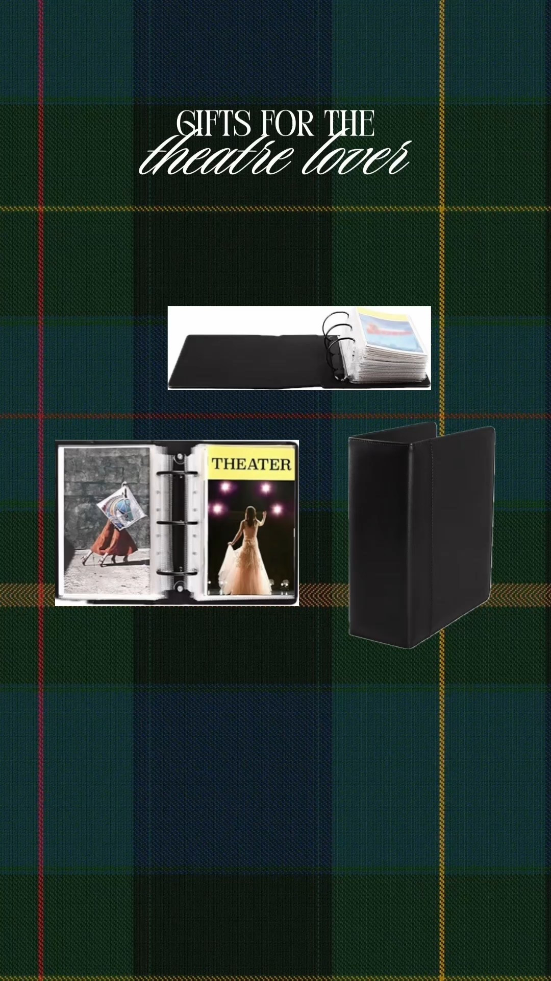 for the theatre lover in your life! such a sweet way to keep all of your playbills together!

#LTKHoliday #LTKFindsUnder50 #LTKGiftGuide