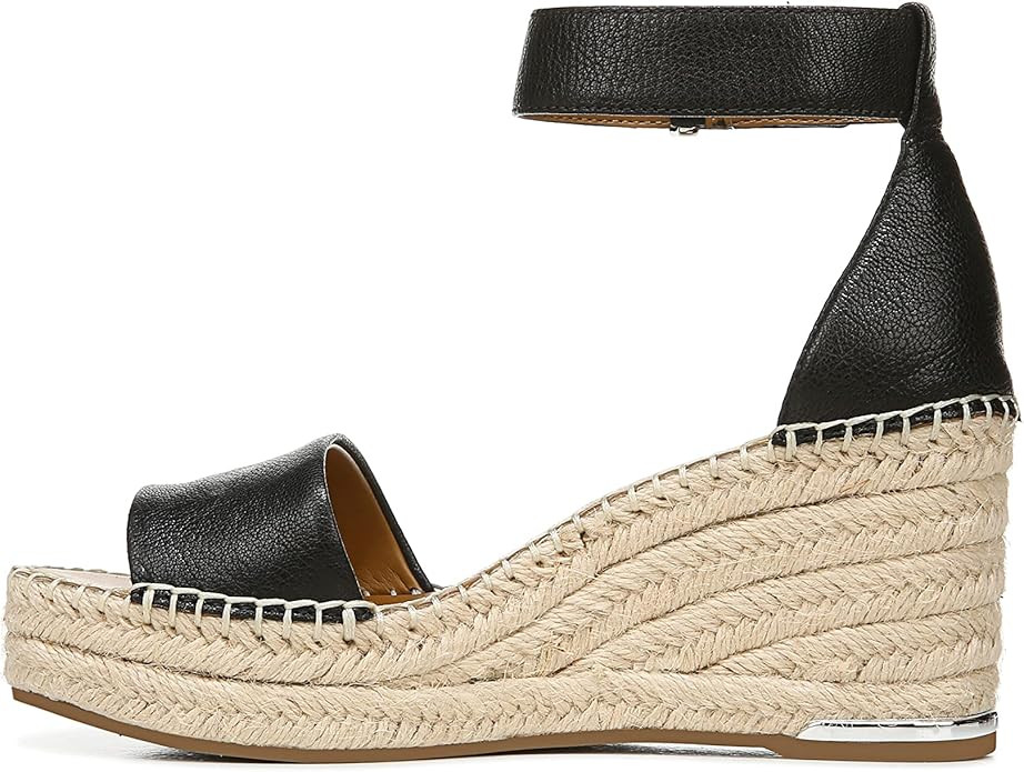 Franco Sarto Womens Clemens Jute Wrapped Espadrille Wedge Sandals | Amazon (US)