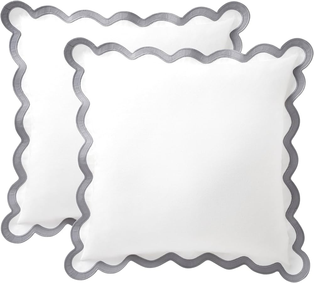 Folkulture Throw Pillow Covers for Couch, 20x20 Decorative Couch Pillows for Living Room, 100% Co... | Amazon (US)