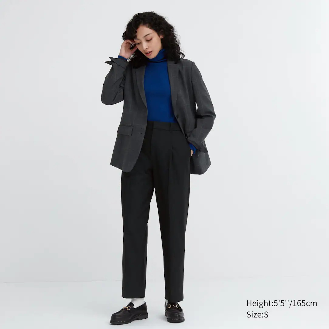 HEATTECH Geplooide Broek | Uniqlo NL