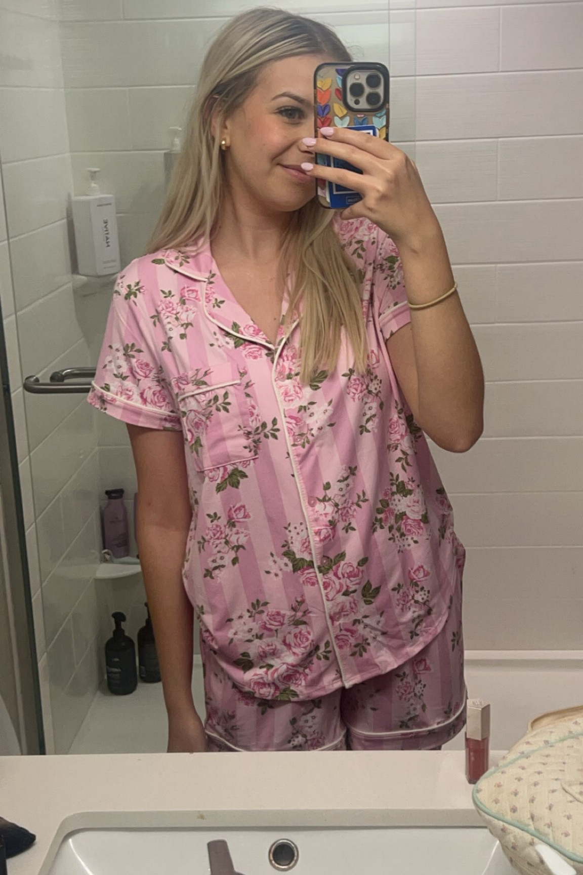 my FAVORITE Walmart pj’s!! 💗 wearing a size small! 

#LTKSaleAlert #LTKFindsUnder50 #LTKGiftGuide