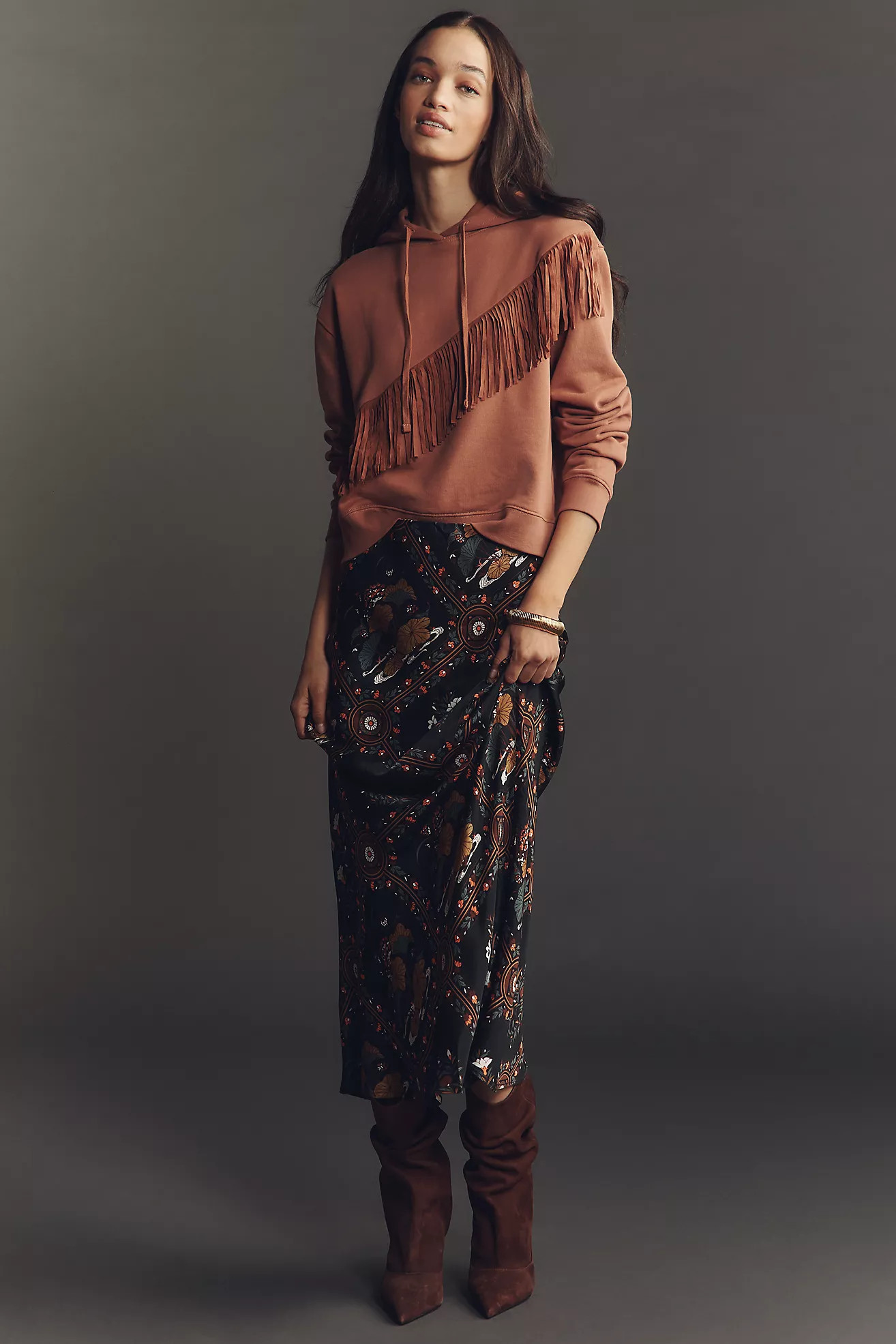 The Tilda Maxi Slip Skirt | Anthropologie (US)