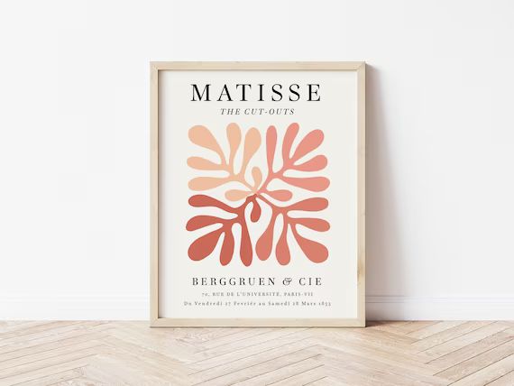 Henri Matisse Cut Outs Print | Abstract Art Print | Matisse Cutout Print | Matisse Leaf Print | M... | Etsy ROW