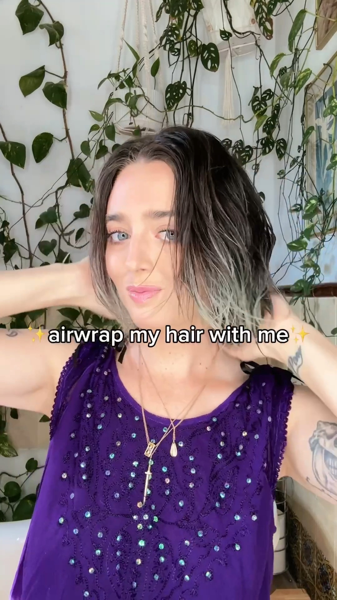 and it only took 5 mins to dry & style 😱

#airwrap #airwrapdyson #hair #hairtutorial #shorthair #bobhaircut 

#LTKBeauty #LTKStyleTip