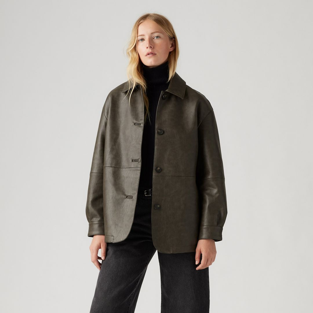Levi's Faux Leather Vintage Blazer - Women's S | Levi's US