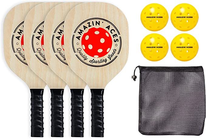 Amazin' Aces Pickleball Paddles - Pickleball Set - USAPA-Approved Pickleball Rackets for All Leve... | Amazon (US)