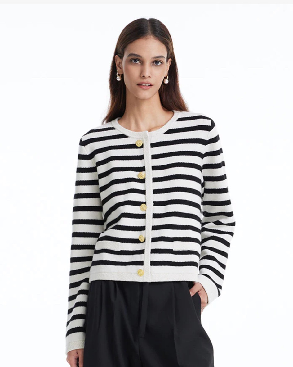 My new striped cardigan 

#LTKeurope #LTKSeasonal #LTKFind