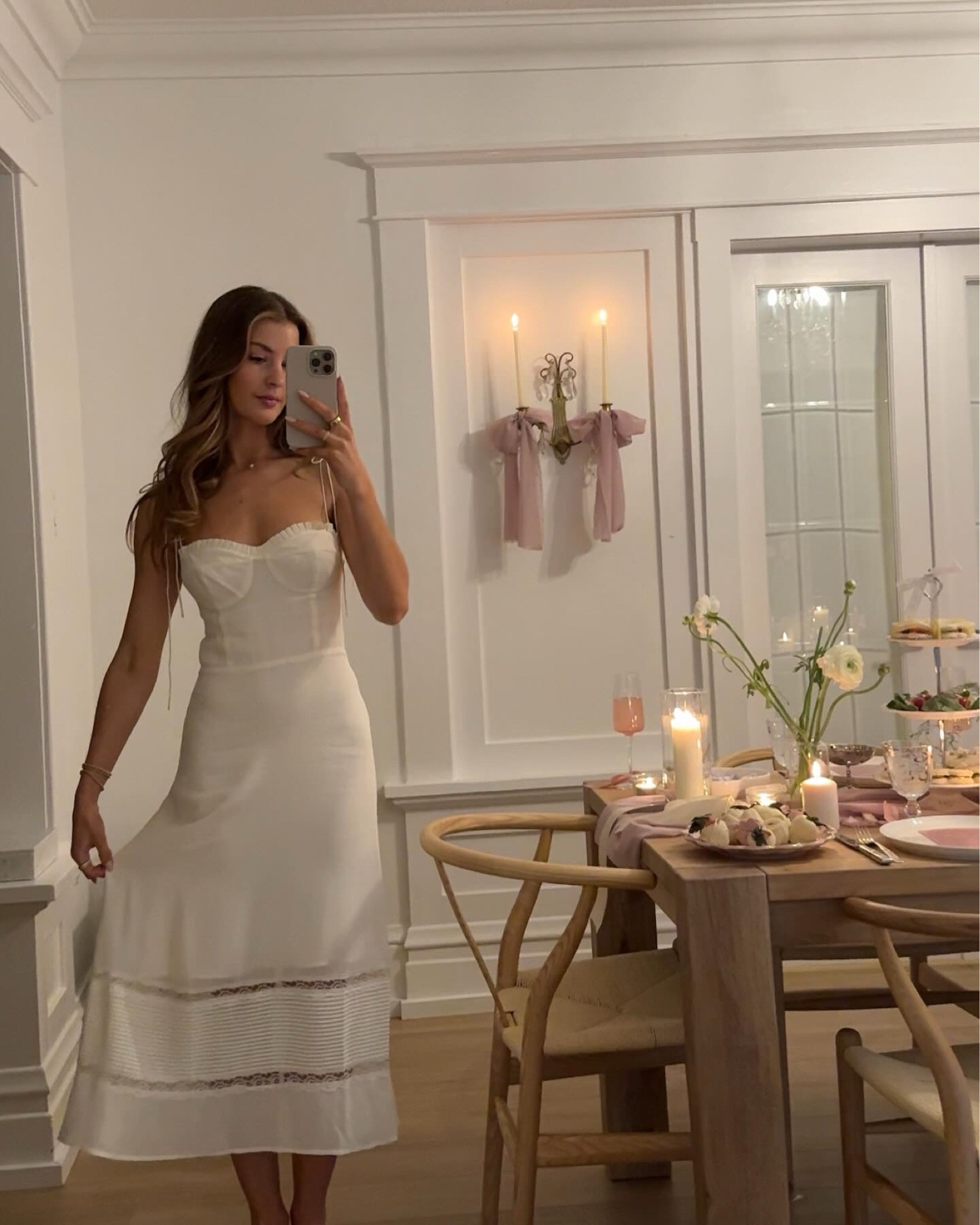 Romantic Valentine’s Day look 🤍 wearing a size 2

#LTKSpringSale #LTKMostLoved #LTKSeasonal
