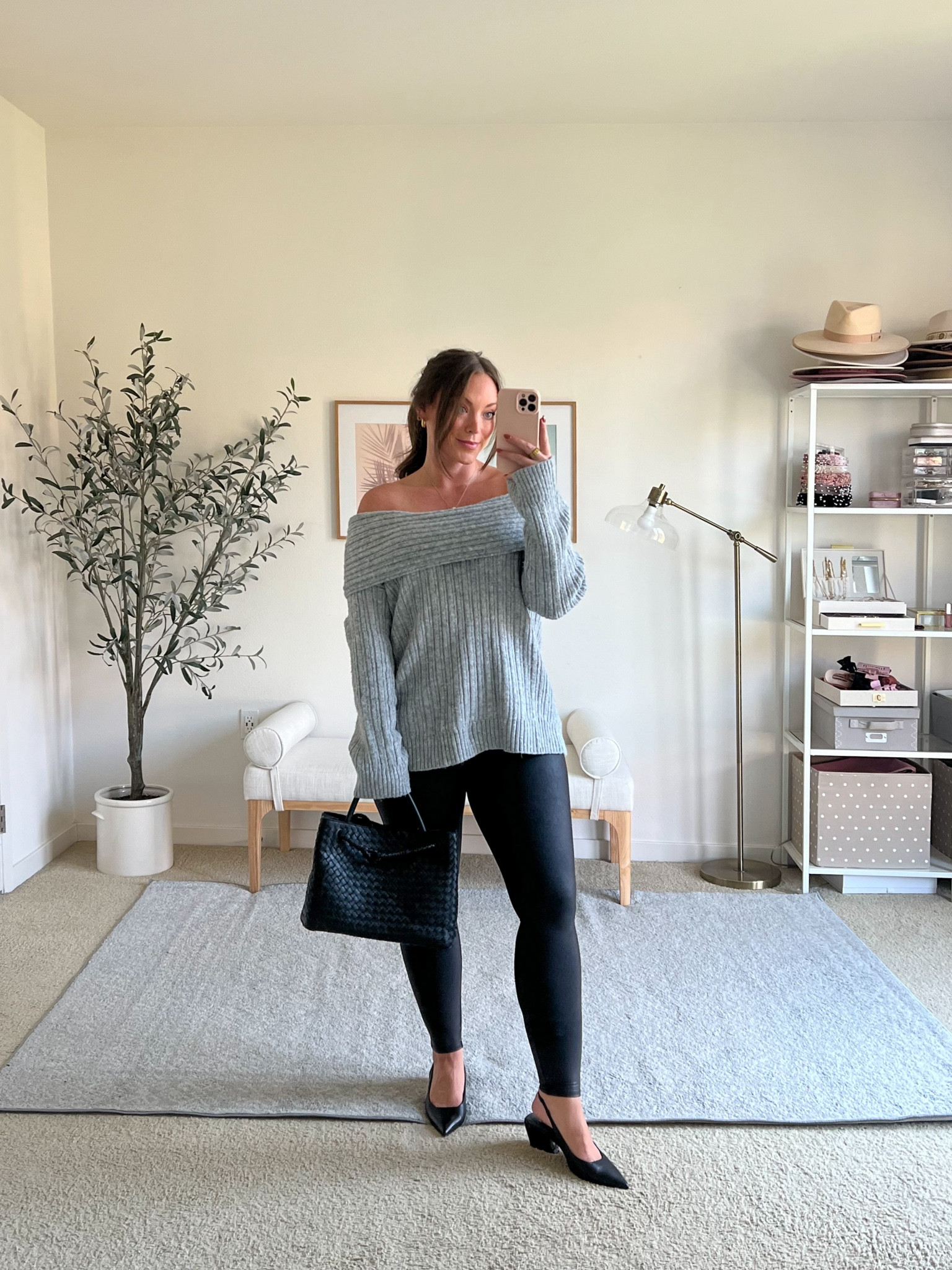 This feels very 90s ballerina dance girly to me! ♥️

Spanx faux leather leggings size medium
Sweater medium, use code brittanyann20 ✨

#LTKStyleTip #LTKFindsUnder100 #LTKMidsize