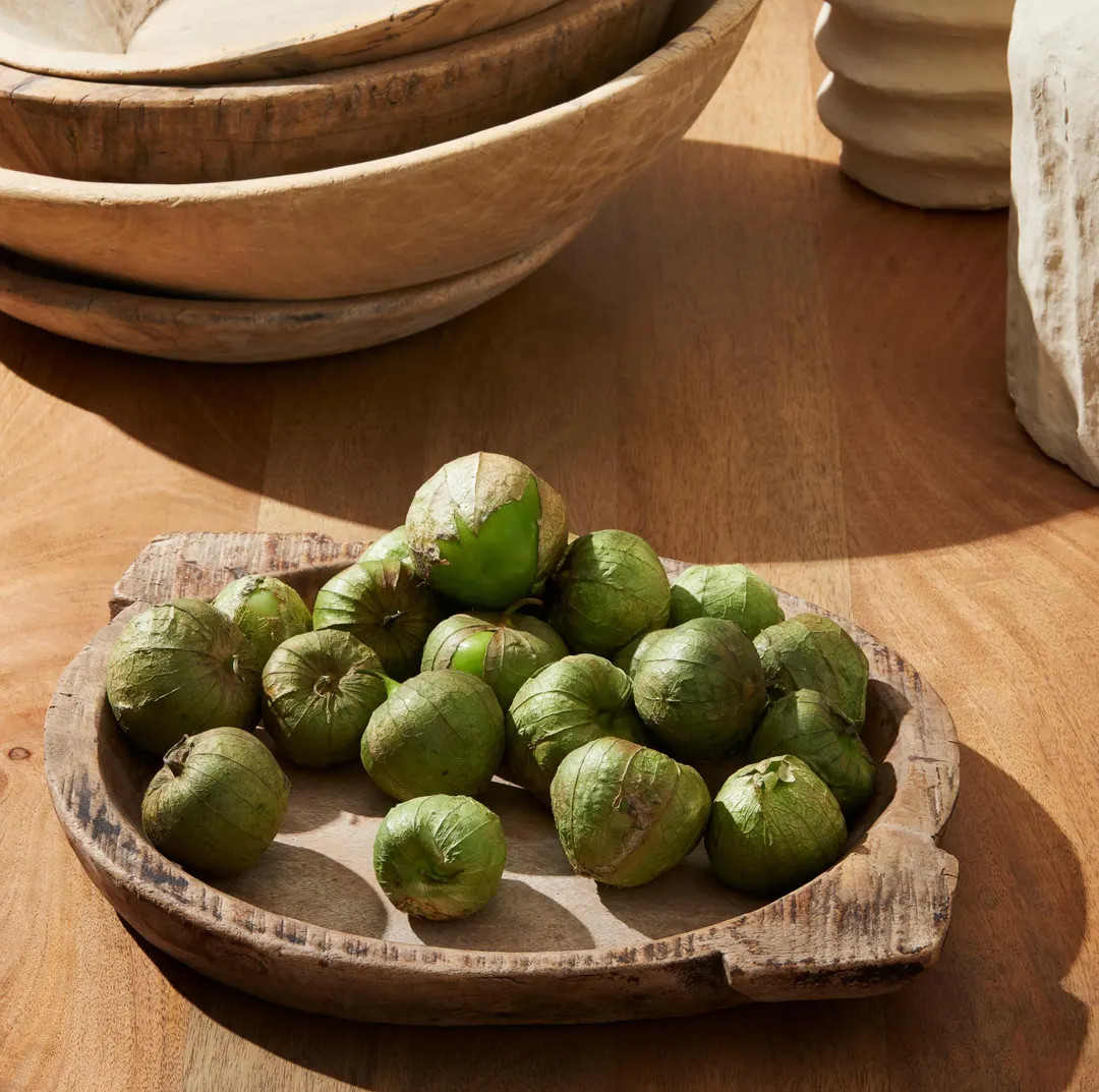 Reclaimed Wood Parat Bowl: Rustic Indian Tray, Farmhouse Centerpiece - Etsy | Etsy (US)