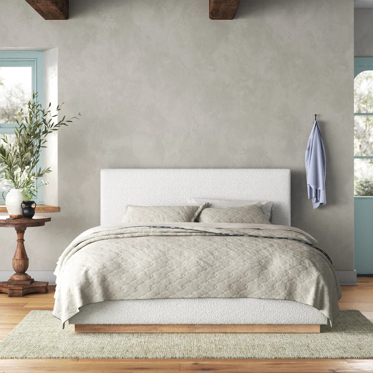 Drago Upholstered Platform Bed | Birch Lane