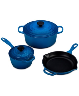 Le Creuset 5-Pc. Cast Iron Cookware Set | Macys (US)