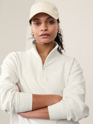 Forever Fleece 1/4 Zip Sweatshirt | Athleta