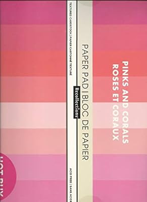 Craft Smith Recollections Pinks & Corals Paper Pad 12x12 Textured Cardstock Pinks & Corals | Amazon (US)