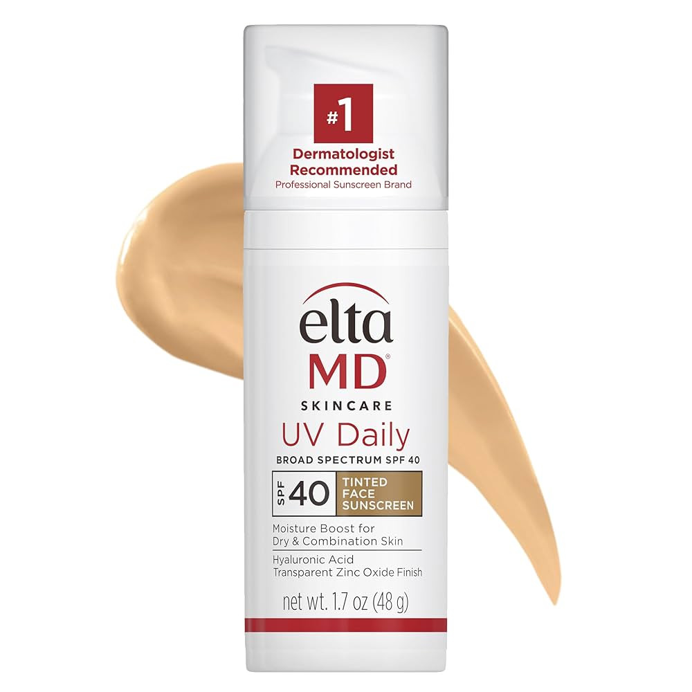 EltaMD UV Daily SPF 40 Tinted Face Sunscreen Moisturizer, Tinted Moisturizer for Face with SPF, G... | Amazon (US)