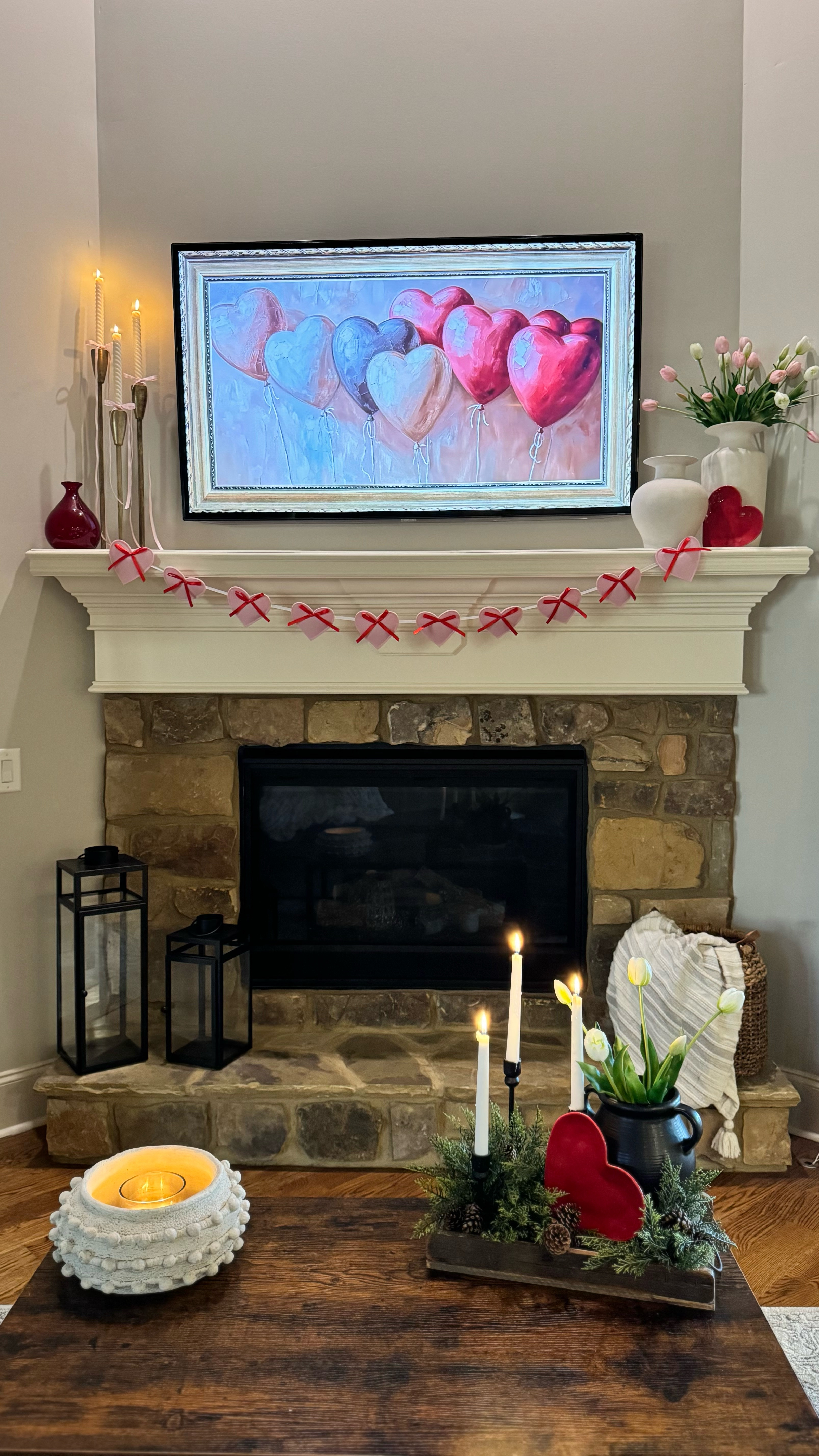 Sweet and simple Valentine’s Day decor!

I’m loving this adorable felt heart banner with the cutest bow accents from my friend Kat @celebratewewilltn. Great news—it’s back in stock! Use code SASSYOAK for 15% off!

These tulips are hands down the most realistic I’ve come across! I mixed pink and white for a soft, romantic vibe, and I love how you can bend and style them exactly how you like.

Do you go for classic red, white, and pink for Valentine’s Day, or do you prefer neutral tones?



#thesassyoak #targethome #targetstyle #targetlove #amazonfinds #amazonhomedecor #amazonhome #amazonhomefinds #valentinesdecor #valentinesdecorations #bowseason #heartdecor #bowdecor #ValentinesDayDecor #ValentineVibes
#SimpleDecor #FeltBanner #TulipDecor #RomanticStyle
#NeutralValentines #PinkAndWhiteDecor #SeasonalDecor #HomeStyling #AffordableDecor
#TargetFinds #InteriorInspo #FloralStyling
#LoveDayDecor

#LTKHome #LTKSeasonal #LTKWatchNow