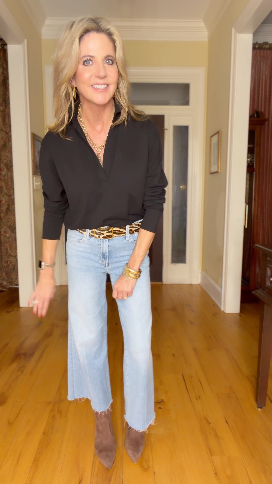 If you are looking for great quality staples, you need to check out Frank & Eileen.  Not only is everything they make outrageously soft, it’s sustainable and machine washable.  

The company is woman-owned and led, and these are pieces you will love and live in forever. 

I could not be more impressed with the quality and construction of these pieces.  Oh, and did I mention how soft everything is ?? (Only about 1,000 times 🤪).

I’m in a XS in both tops and the jacket, and a 25 in the 

#LTKOver40 #LTKStyleTip #LTKSeasonal