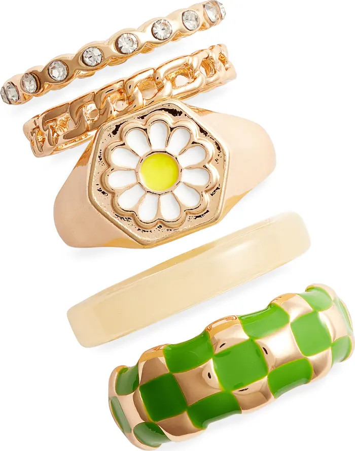 Assorted Set of 5 Rings | Nordstrom