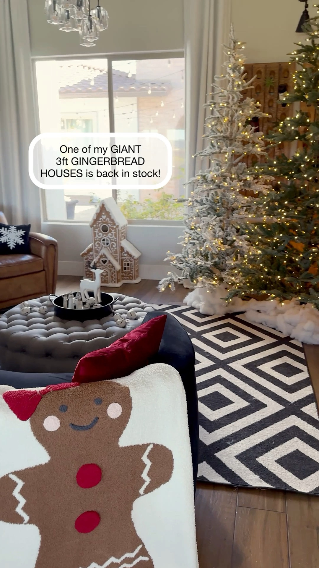 My oversized 3 foot gingerbread house just came back in stock for the Christmas season! Hurry! 

#LTKHoliday #LTKSeasonal #LTKHome