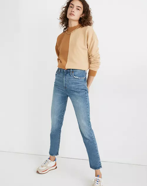 Classic Straight Jeans in Nearwood Wash | Madewell