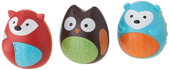 Skip Hop Baby Toy Maracas, Egg Shaker Trio Musical Toy, 3 Piece Set | Amazon (US)