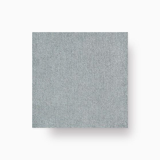 Freya Low Profile Bed Frame W/ Headboard No Tufting, Performance Modern Chenille Glacier, No Show, Queen | West Elm (US)