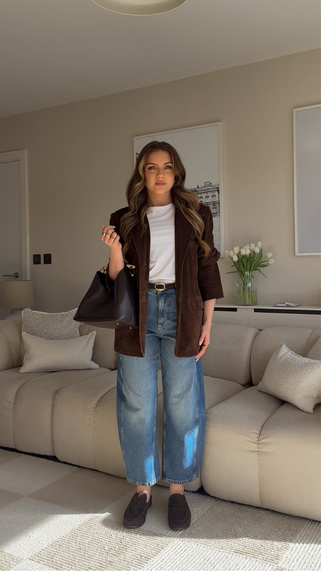 The power of styling 🖤 sharing 3 spring outfits I can’t wait to wear this upcoming season 

Suede blazer, brown boots, cream trousers, cream jeans, brown bag, spring outfit, spring fashion, spring outfit ideas, date night outfit, party outfit 

#LTKuk #LTKspring
