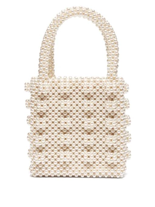 Antonia faux-pearl embellished bag | Shrimps | Matches (US)