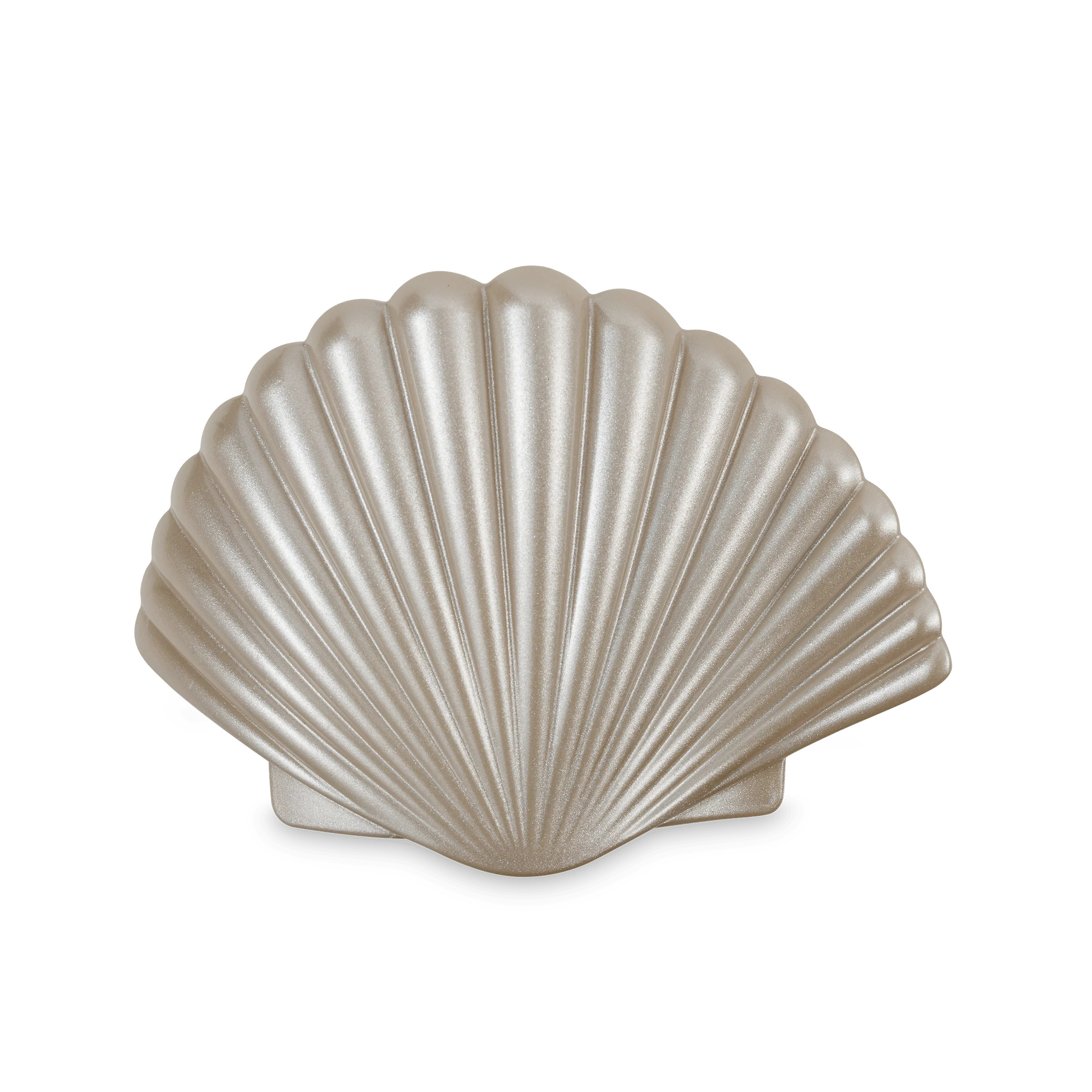 Shimmering Shell Medium Flat Hair Clip | TELETIES