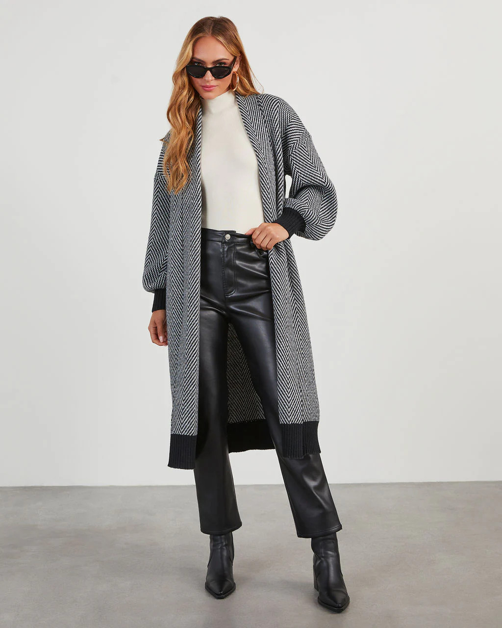 Herringbone Duster Cardigan | VICI