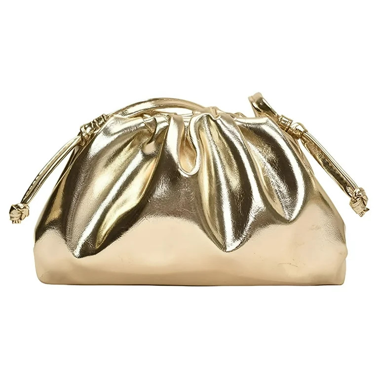 GASTROPOD 2026 New Gold Clutch Purses for Women Silver Evening Bag Pu Leather Crossbody Purse Wed... | Walmart (US)