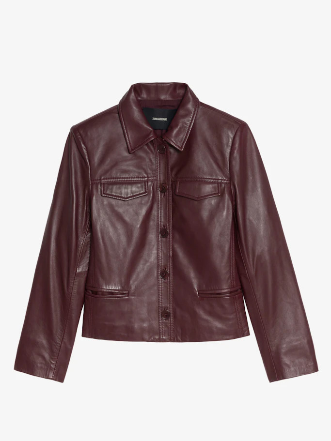 Liam Leather Jacket | Zadig et Voltaire (US)