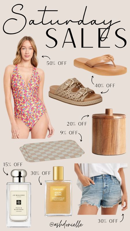 Saturday sale - weekend sales - summer swimsuits - old navy sale - summer shoes on sale - spring home - kitchen finds on sale - summer beauty - beauty on sale - aerie sale - spring denim 

#LTKSaleAlert #LTKSeasonal #LTKStyleTip