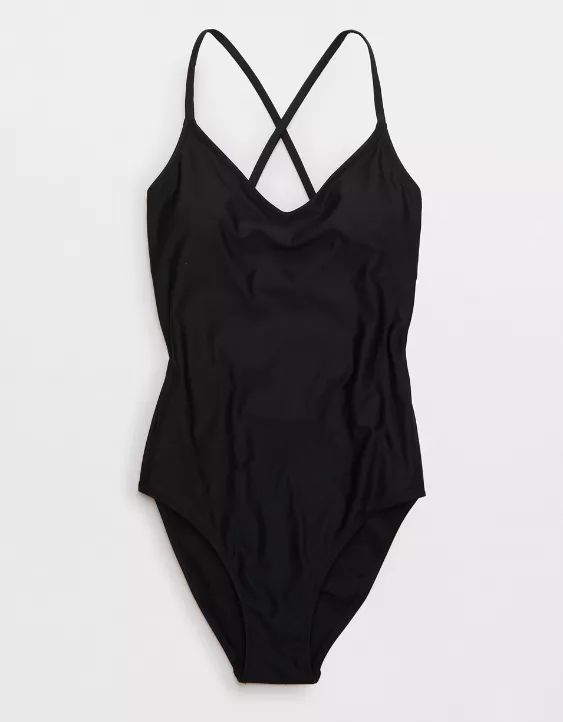 Aerie Strappy Full Coverage One Piece Swimsuit | Aerie
