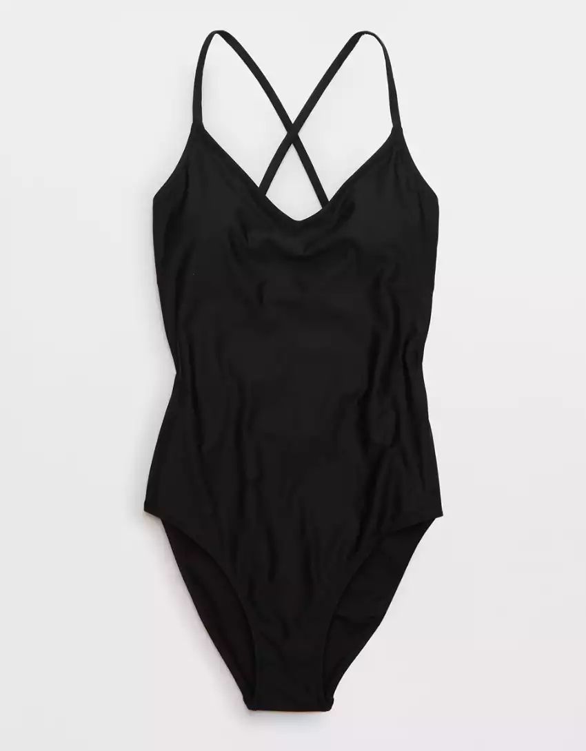 Aerie Strappy Full Coverage One Piece Swimsuit | Aerie