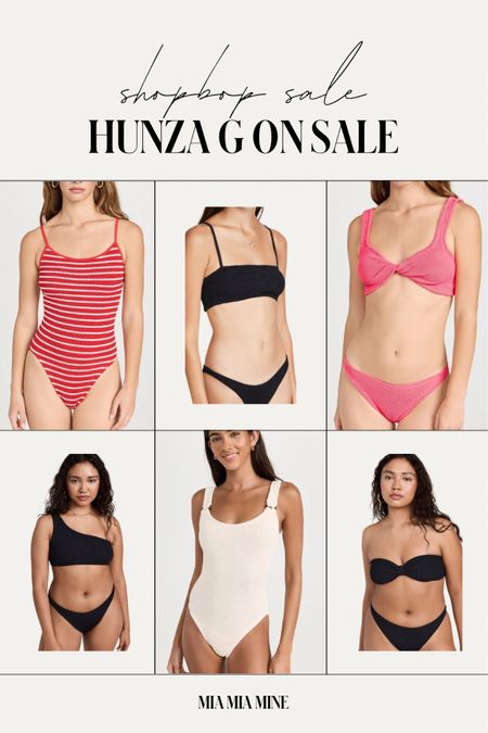 Shopbop summer sale - save up to 40% off Hunza g swimsuits


#LTKTravel #LTKSaleAlert #LTKSwim