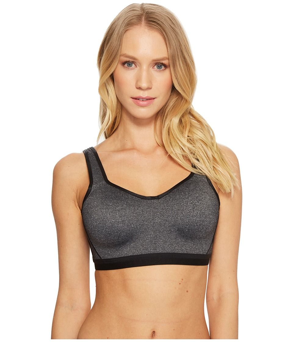 Wacoal - Sport Underwire Bra 855229 (Grey Heather) Women's Bra | Zappos