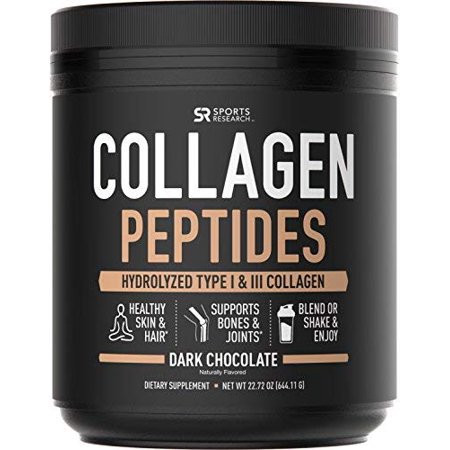 Collagen Peptides Powder (Dark Chocolate) The Only Non-GMO Verified Hydrolyzed Collagen Peptides - 2 | Walmart (US)
