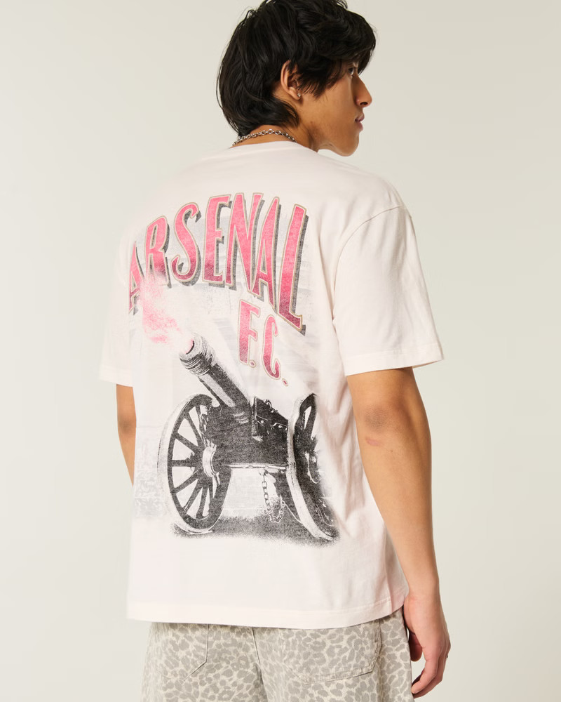 Oversized Arsenal Graphic Tee | Hollister (US)