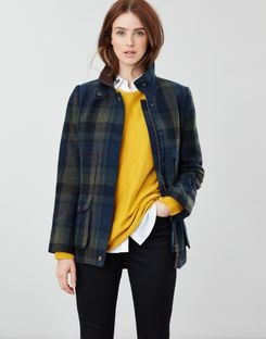 Fieldcoat Tweed Coat | Joules (US)