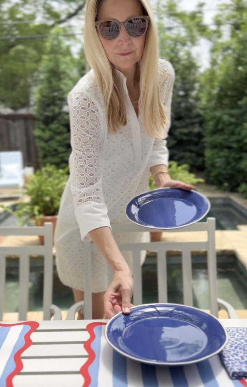 Patriotic tabletop and decor! 

 #LTKSeasonal #LTKHome #LTKSaleAlert