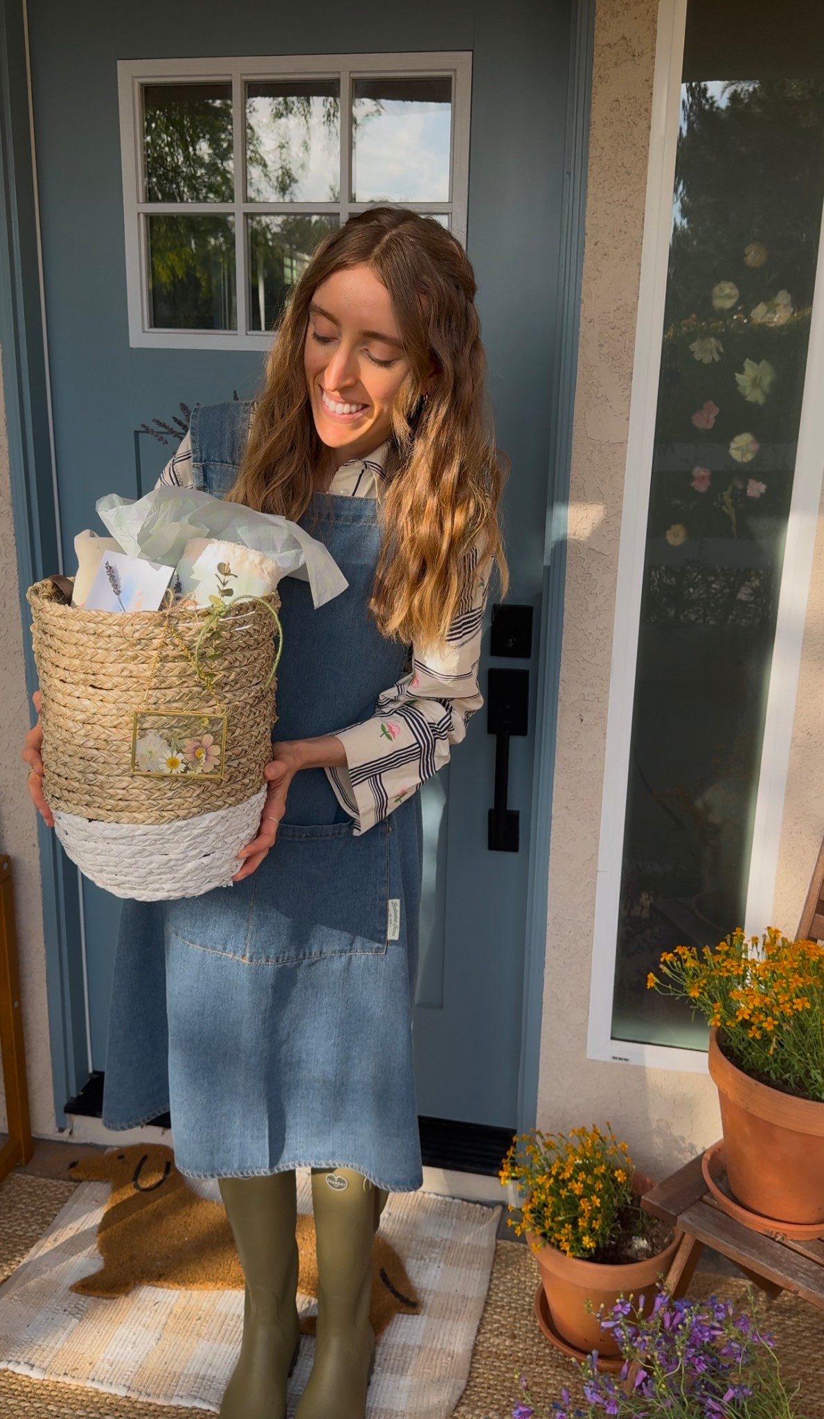 Make a maternal healing postpartum gift basket for my friend’s baby shower party 💗🥹