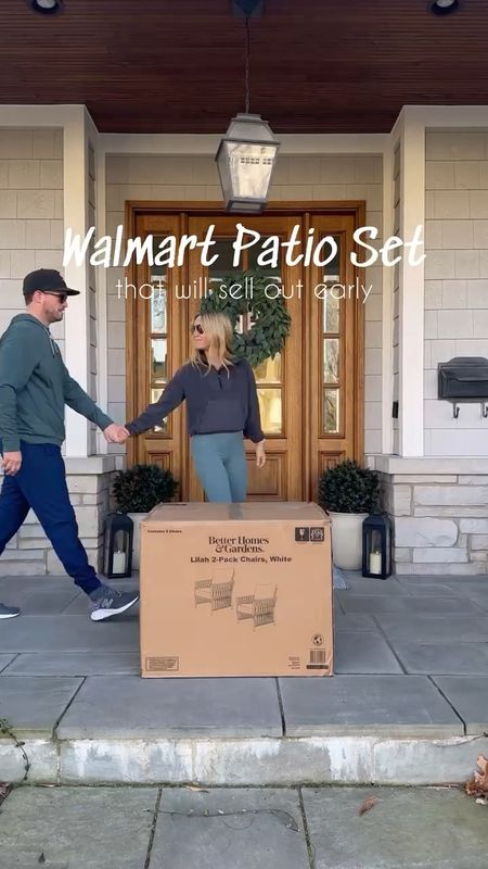 My favorite Walmart patio set that will sell out early!! Snag this designed inspired buy for a fraction of the cost!!
(5/7)

#LTKstyletip #LTKhome #LTKVideo