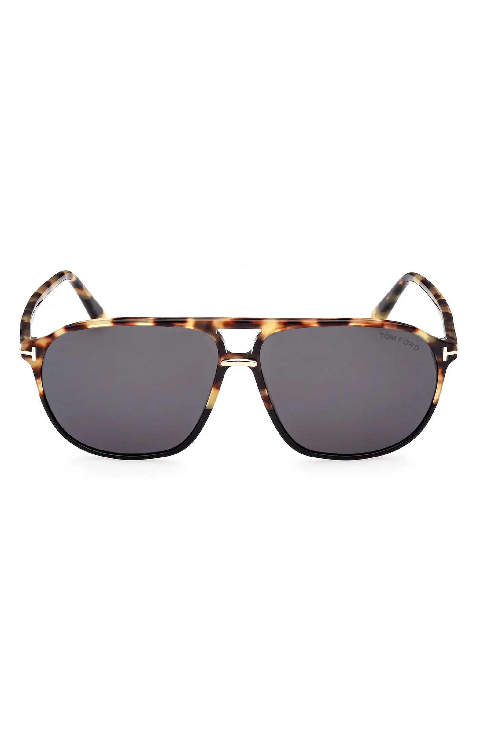 TOM FORD Bruce 61mm Polarized Navigator Sunglasses | Nordstrom | Nordstrom