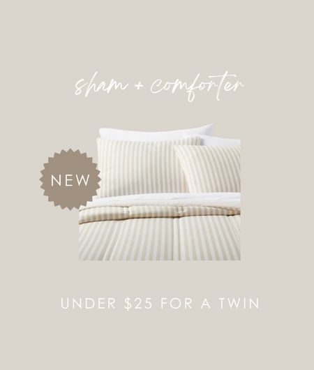 Extreme deal for a twin! Comforter and sham sold separately. Great for a kids room! Other sizes available!

Comforter, stripe comforter, kids bedding, bedding sale

#LTKHome #LTKFindsUnder50 #LTKKids