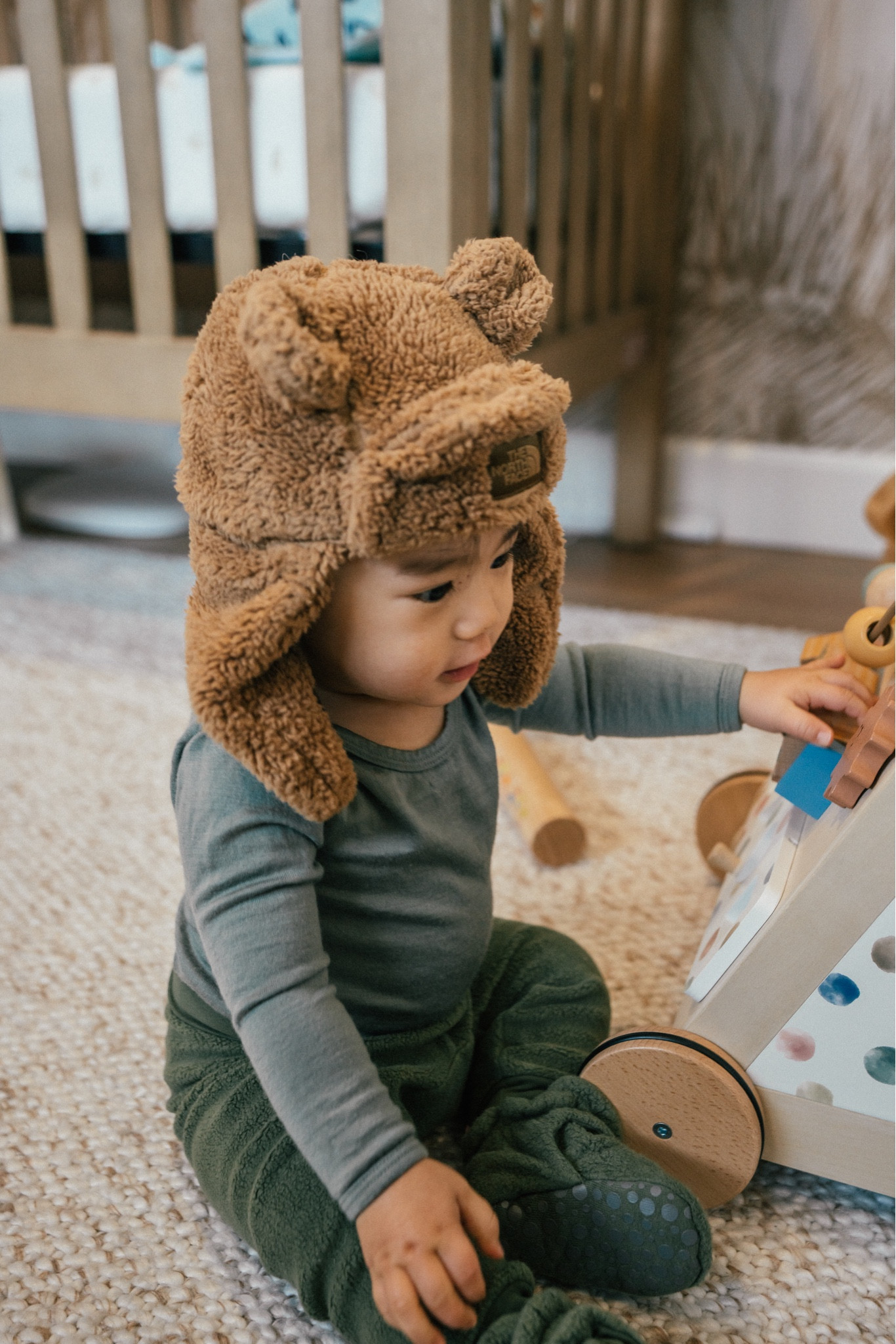 Archie does not like beanies or anything tight on his head. It was a lot of trial and error to finally find something to keep his head warm this winter. This North Fave fleece cap is super soft, lightweight and loose. And it has bear ears.  🐻 

#LTKfamily #LTKbaby #LTKSeasonal